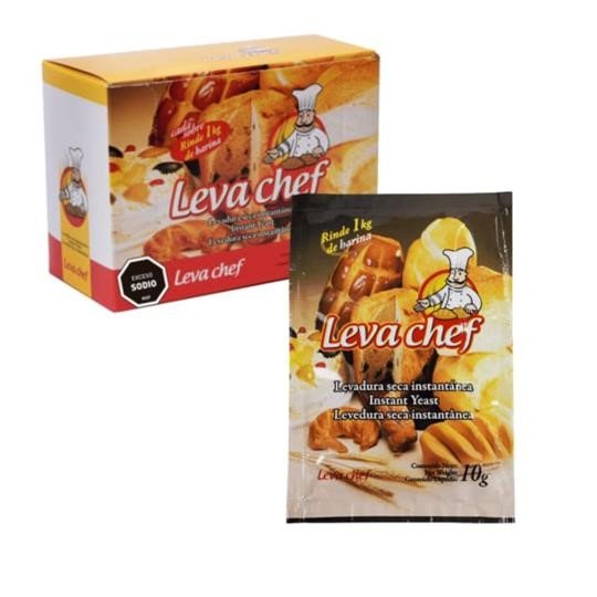Fiswell_-888439157_1 LEVADURA SECA CHEF X 20un. 10G - Imagen 1