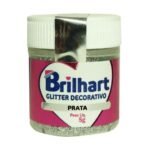 GLITTER PLATEADO