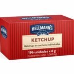 KETCHUP HELLMAN´S IND 8G X 196un.