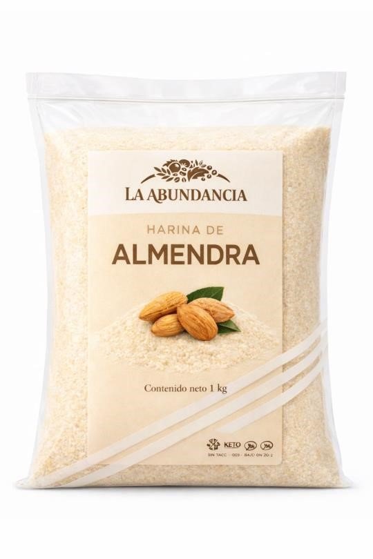 Fiswell_-2057881011_1 HARINA DE ALMENDRAS X 1KG - Imagen 1