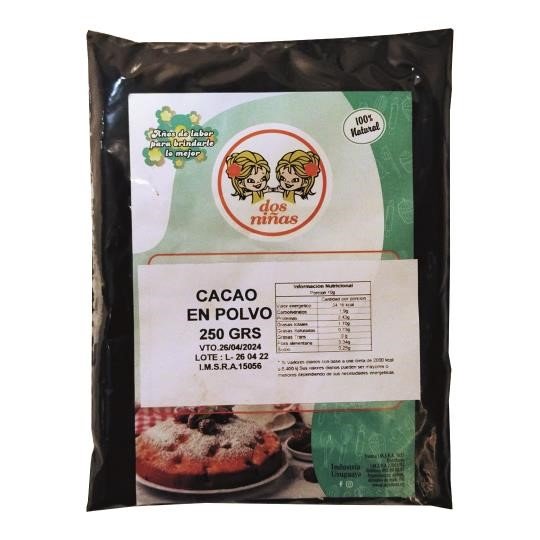 Fiswell_-2094462449_1 CACAO NEGRO X 250 G - Imagen 1