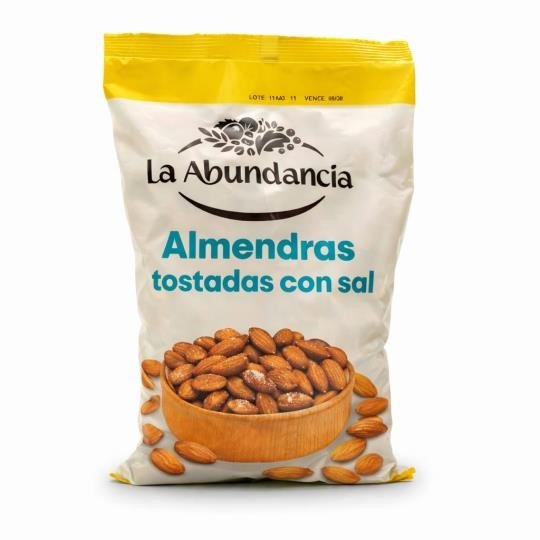Fiswell_-387664646_1 ALMENDRAS TOSTADAS Y SALADAS X 1KG - Imagen 1