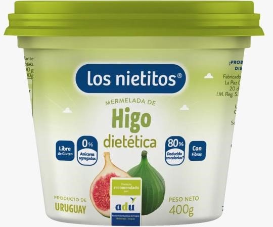 Fiswell_-400521370_1 MERMELADA DE HIGO 0% X 400G LOS NIETITOS - Imagen 1