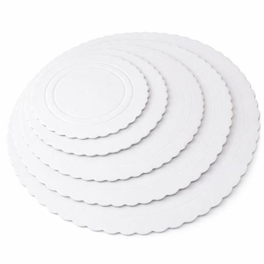 Fiswell_-511261292_1 DISCO BLANCO 14 CM ONDULADO - Imagen 1