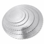 DISCO PLATA 14 CM ONDULADO
