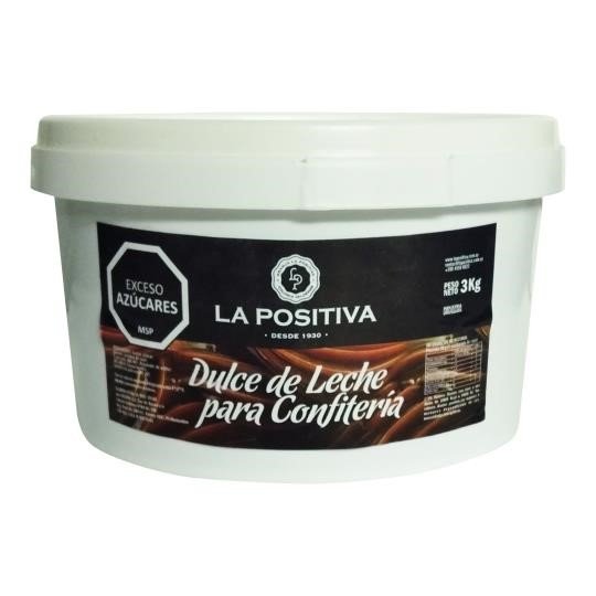 Fiswell_-740963388_1 DULCE DE LECHE LA POSITIVA R X 3 KG - Imagen 1