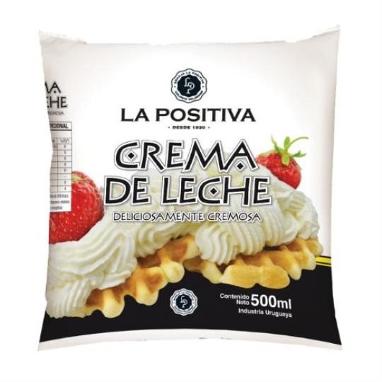 Fiswell_1045290075_1 CREMA DE LECHE LA POSITIVA 500CC - Imagen 1