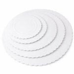 DISCO BLANCO 24 CM ONDULADO
