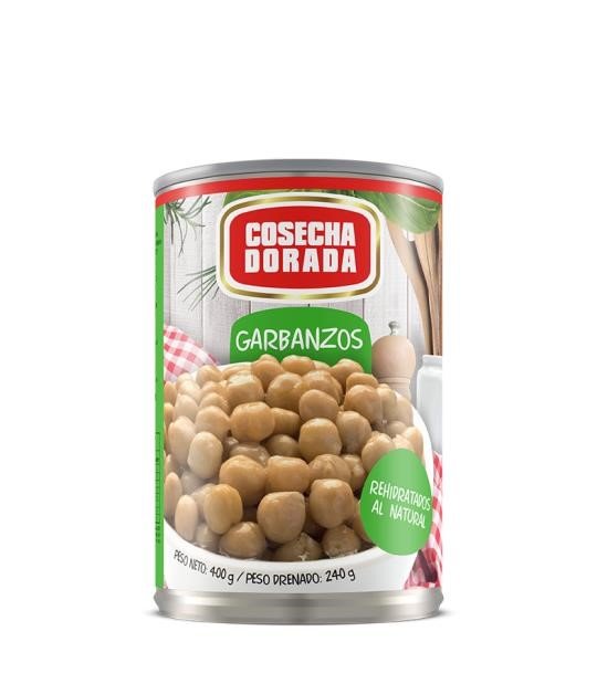 Fiswell_1141945594_1 GARBANZOS DE 400 G - Imagen 1