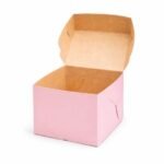 CAJA ROSADA TORTA 22,5X22,5X11