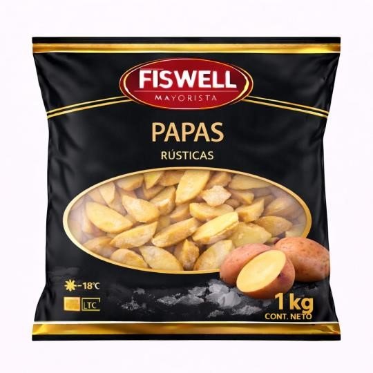 Fiswell_1895392535_1 PAPAS RUSTICA X 1KG - Imagen 1