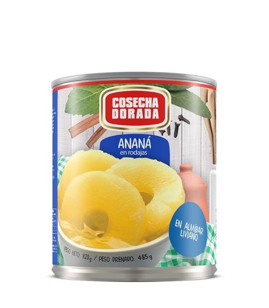 Fiswell_1972197161_1 ANANA COSECHA DORADA X 800G - Imagen 1