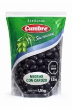 ACEITUNAS NEGRAS C/CAROZO X 1.5KG - Imagen 2