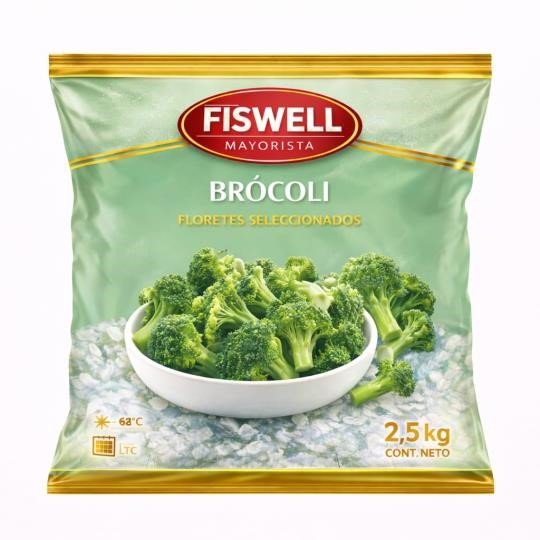 Fiswell_321414425_1 BROCOLI CONGELADO X 2.5KG - Imagen 1