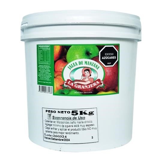 Fiswell_775331376_1 JALEA DE MANZANA LA GRANJERA X 5 KG - Imagen 1