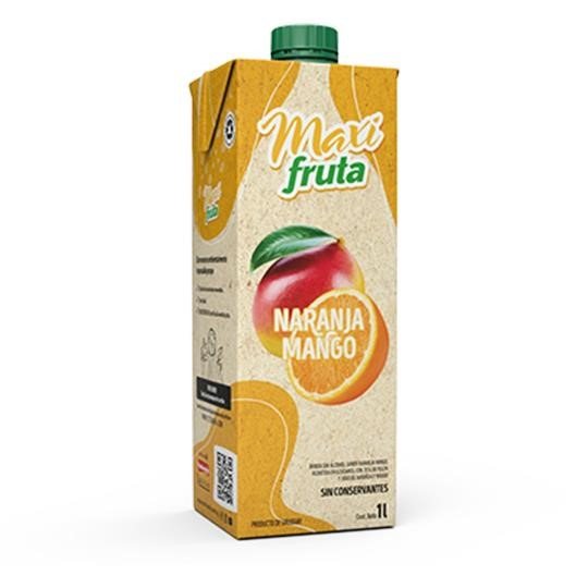 Fiswell_825710377_1 JUGO MAXI NARANJA MANGO X 1LT - Imagen 1