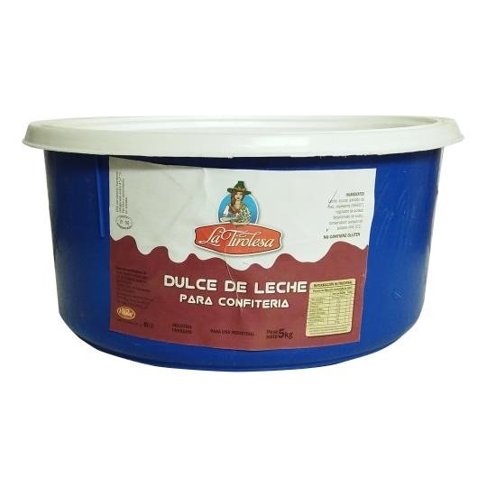 Fiswell_851227217_1 DULCE DE LECHE TIROLESA DURO X 5 KG - Imagen 1